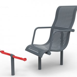 SILLÓN CON PEDALERA AGS-022