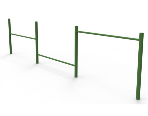LINEA EJERCICIO CROSSFIT (BARRAS DISCONTINUAS) AGS-030